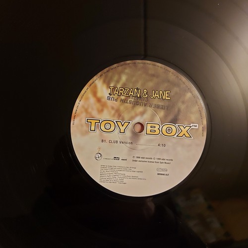 Toy-Box – Tarzan & Jane Germany 1999 Pop Eurohouse Music Vinyl VG+ - Foto 2 di 3