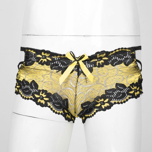 Mutandine uomo sexy Sissy marsupio pizzo perizoma perizoma intimo lingerie perizoma - Foto 108 di 112