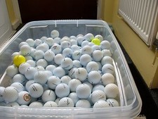 Practice Grade Golf Balls Mixed Models x 40