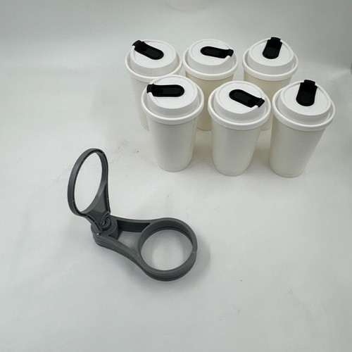 Cup For Drinks Reusable Drink Foldable Coffee Drink Holder Drink Collapsible - Picture 9 of 13