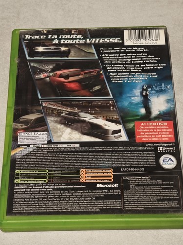 NEED FOR SPEED UNDERGROUND 2 XBOX (XBOX 360 ONE S X SERIES X) - Foto 2 di 3