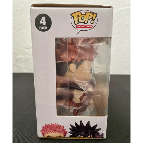 Funko 4 Pack Jujutsu Kaisen: Itadori, Fushiguro, Kugisaki, Gojo, GameStop Excl. - Picture 6 of 8