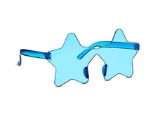 Americana Patriotic BLUE Star Sunglasses for Kids & Adults USA Costume Party