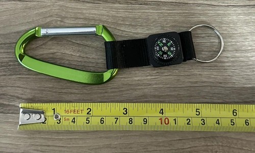 Carabiner Keychains PICK & CHOOSE Design Keychain Keyring Apple Compass - 第 22/37 張圖片