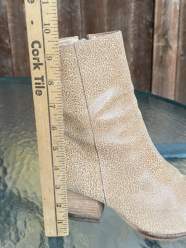 Matisse Caty Bootie Leopard Print Ankle Boots Zip Womens Size 8.5 M - Picture 13 of 17
