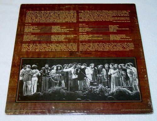 Bread & Roses Festival of Acoustic Music LP Arlo Guthrie Pete Seeger Tom Paxton - Picture 2 of 5