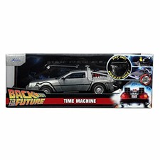 Back to the Future Part 1 Jada Toys Metals 1/24 Scale Diecast Car Time Machine D