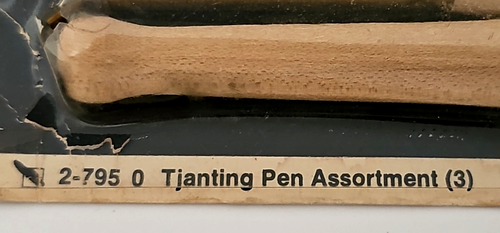Vintage Artis Tjanting Stift 3er Pack Größen Wachs Schreibstift für Batik offene Verpackung - Bild 4 von 14