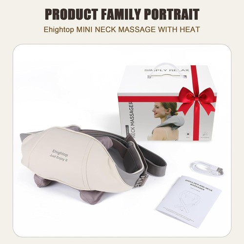 FSA HSA Eligible Neck Massager, Portable Neck Massager for Pain Relief - Neck... - Picture 8 of 9