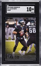 2020 PANINI CHRONICLES PANINI #PA5 JALEN HURTS SGC 10 GM