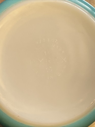 Vintage Pyrex 473 Turquoise Blue Amish Butterprint Casserole Dish Bowl 1Qt - Bild 17 von 23