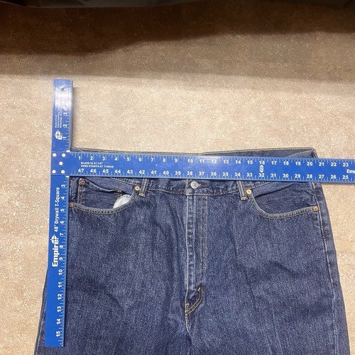 Levi's Herren Größe 44 x 30 in Straight Regular 550 Relaxed Fit Blau Baumwolle Jeans - Bild 2 von 5