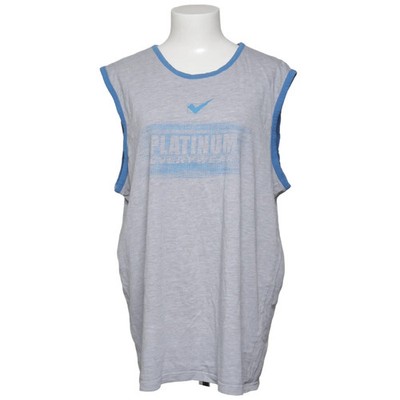 Platinum, Tank­top, Größe: XXL, Grau/Blau, Print, Herren #TOP