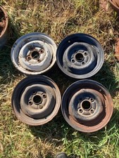 13 Ford Wheels 4 Lug Falcon Mustang Ranchero Mercury Comet 1963 1962 1964 1965