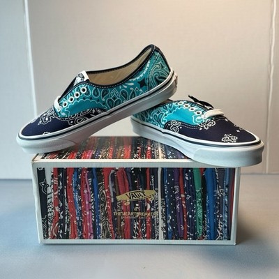 Vans Vault x Bedwin Heartbreakers OG Authentic LX Bandana Multi B Sz 7.5 NIB