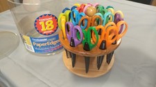 Fiskars Paper Edger Set - 18 edgers with stand