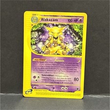 Pokémon Alakazam Expedition Base Set Rare Regular 100 HP 33/165 English on eBay