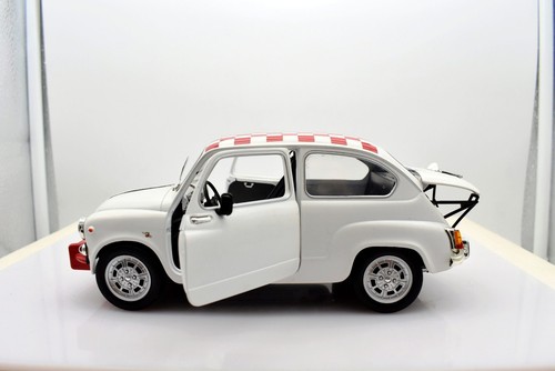 Modellino auto scala 1:18 FIAT 600 ABARTH 850 TC diecast modellismo collezione g - Imagen 2 de 6