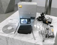 Nikon Coolpix S6 Wifi Digital Zoom Camera,Boxed,Accessories.Intermittent Problem