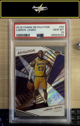 2018-19 Panini Revolution #40 LeBron James Astro PSA 10