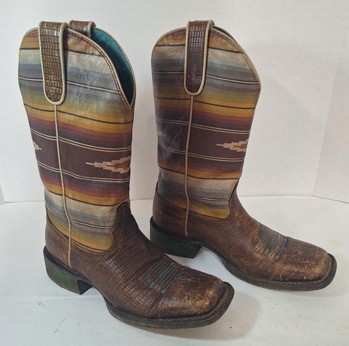 Womens 7-1/2-B ARIAT 4 LR Circuit Savannah Boots 10029636