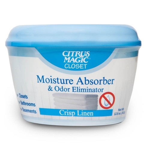Moisture Absorber Odor Eliminator Crisp Linen Fresh Air Freshener 3 Pack New - Picture 3 of 9