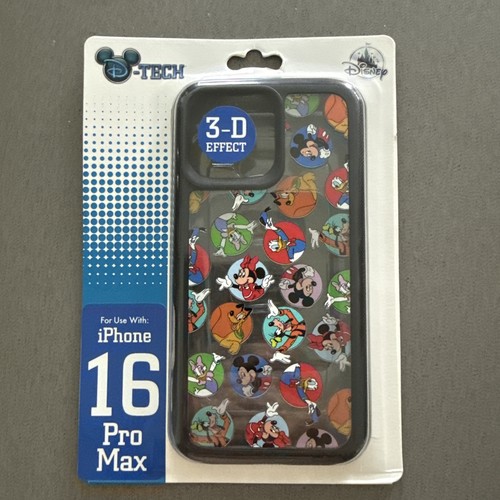 Disney D-Tech Mickey Mouse and Friends 3-D Case For Use With iPhone 16 Pro Max