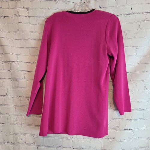 Misook Damen Strick Cardigan Set - Knopfleiste Cardigan ärmellos Tank Gr. SM P - Bild 11 von 15