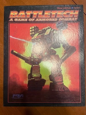 BATTLETECH Third Edition 1604 Box Set Complete w/Miniatures Maps Record Sheets