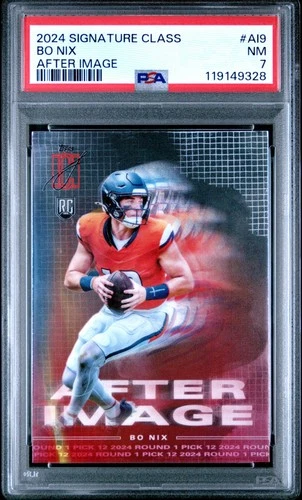 2024 TOPPS SIG CLASS AFTER IMAGE #AI9 BO NIX PSA 7