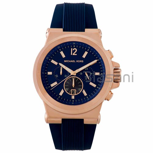 Michael Kors Original MK8295 Men's Stainless Steel Chronograph Watch Blue - 第 1/6 張圖片
