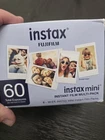 Fujifilm - instax mini 60 Total Exposures  Instant Film Multi Pack - White