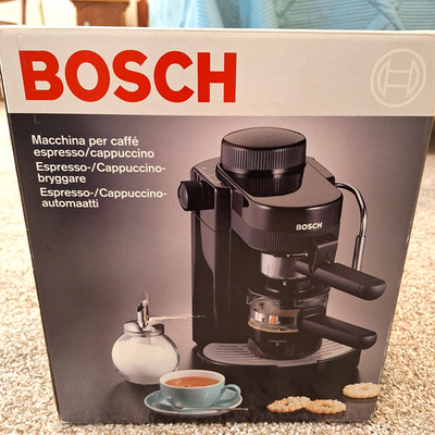 Vintage BOSCH Expresso Cappuccino  Maker  TKA 4200US   EXCELLENT --OPEN BOX
