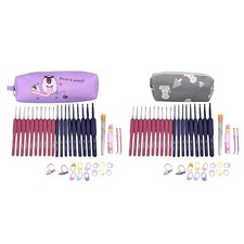 Crochet Hooks Set Ergonomical Crochet Needle 0.6-6.0mm Crochet Kits Knitting