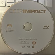 Deep Impact (Blu-ray, 1998) DISC ONLY - No Tracking - See Description