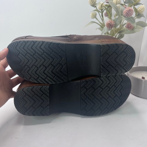 Dansko Stacie Leder Slipper Clogs braun Low Top Freizeit Damen 42 / 11,5 - Bild 9 von 11