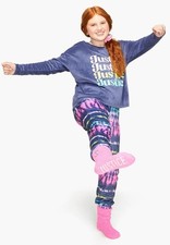New Justice Two Piece Tie Dye PJS Pajamas Set Size 7 NIP NWT