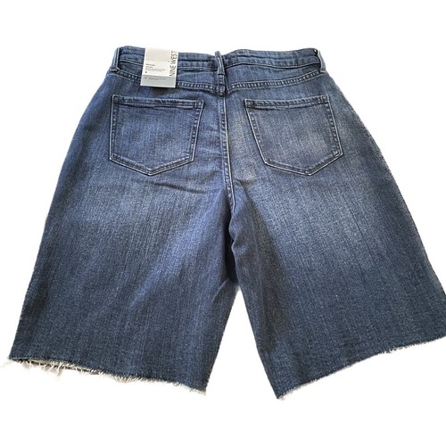 Nine West High Rise Bermuda Boyfriend Shorts Women's Size 6 NWT Reg $36 Summer - Picture 2 of 9