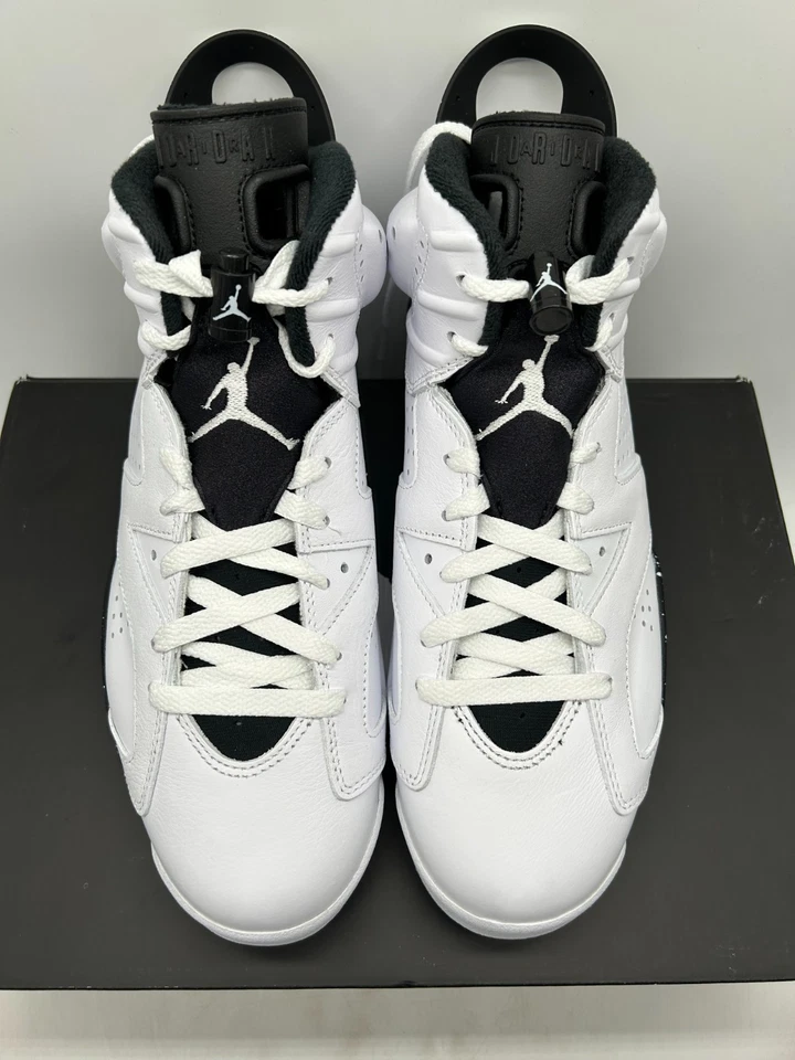 Talla 9 Air Jordan 6 Retro Reverso Oreo Blanco/Negro NUEVO Foto 2 de 4