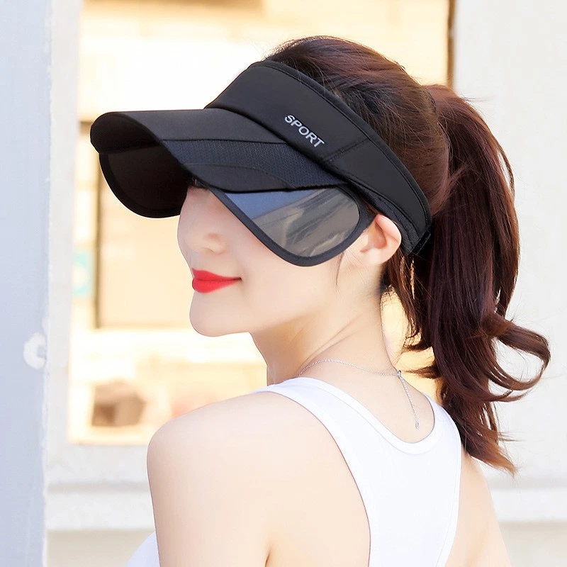 Summer Outdoor Sports Sun-protection Flat-brim Hat, Womens Casual Style