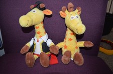  2 Toys R Us Geoffrey The Giraffe Plush Stuffed Animals Around world 12" Q9