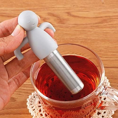 Whimsical Tea Infuser Set - 2 Cute Extra Fine Mesh Strainers for Loose Leaf Tea - Picture 4 of 10