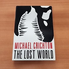 The Lost World Michael Crichton 1995 First Trade Edition DJ Hardcover VG Cond