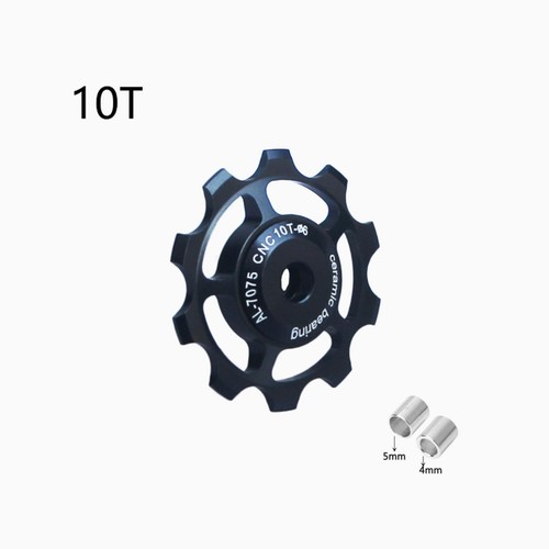 10T Roller Rear Derailleur Pulley Ceramic Bearing Jockey Wheel For MTB Road BikB - Picture 9 of 19