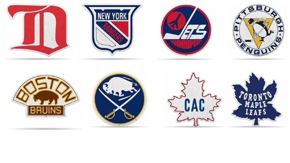 Banderín Detroit Red Wings 18" logotipo retro fieltro suave Foto 2 de 4