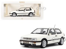1996 VOLKSWAGEN GOLF GTI CANDY WHITE "20 YEARS" 1/18 DIECAST CAR BY NOREV 188508