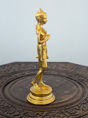 Neelkanth Varni Statue Brass Lord Swaminarayan Ghanshyam Maharaj Sahjanand Idol - Picture 10 of 15
