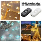 Stylish Inline Switch for Bedroom Lights Perfect Replacement for Light Switch