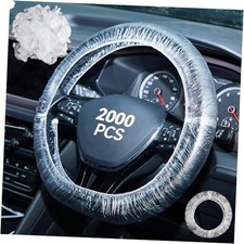 Pcs Universal Disposable Steering Wheel Cover Plastic Clear Steering Wheel 2000