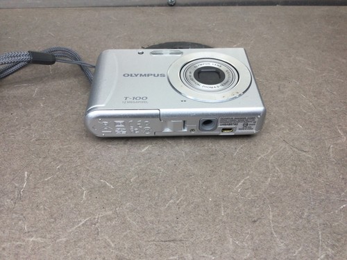 Olympus Tough T-100 12.0MP Digital Camera - Silver - Picture 4 of 5